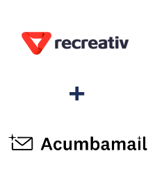 Інтеграція Recreativ та Acumbamail