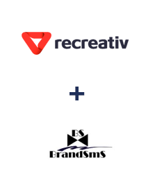 Інтеграція Recreativ та BrandSMS 