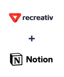 Інтеграція Recreativ та Notion