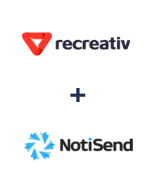 Інтеграція Recreativ та NotiSend Інтеграція Recreativ та NotiSend