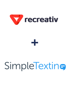 Інтеграція Recreativ та SimpleTexting