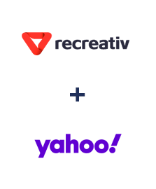 Інтеграція Recreativ та Yahoo!