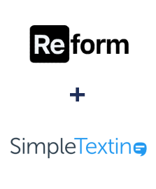 Інтеграція Reform та SimpleTexting