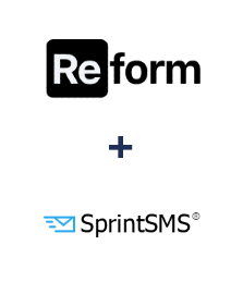 Інтеграція Reform та SprintSMS