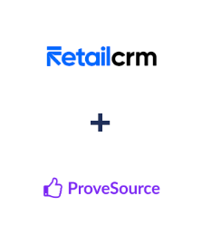Інтеграція Retail CRM та ProveSource Інтеграція Retail CRM та ProveSource
