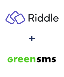 Інтеграція Riddle та GREENSMS Інтеграція Riddle та GREENSMS