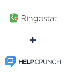 Інтеграція Ringostat та HelpCrunch