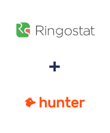 Інтеграція Ringostat та Hunter.io
