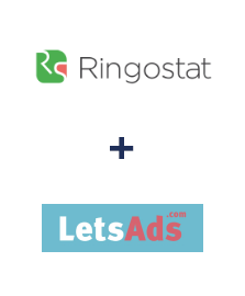 Інтеграція Ringostat та LetsAds