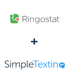 Інтеграція Ringostat та SimpleTexting