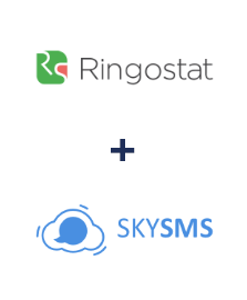 Інтеграція Ringostat та SkySMS