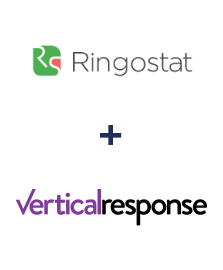 Інтеграція Ringostat та VerticalResponse