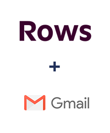 Інтеграція Rows та Gmail