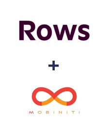 Інтеграція Rows та Mobiniti