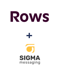 Інтеграція Rows та SigmaSMS
