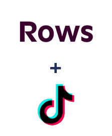 Інтеграція Rows та TikTok (private accounts)