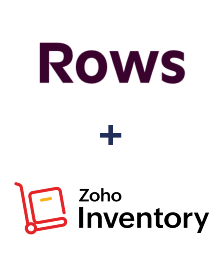 Інтеграція Rows та ZOHO Inventory