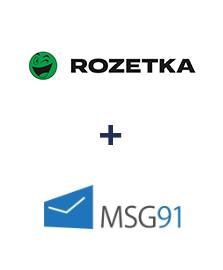 Інтеграція Rozetka та MSG91