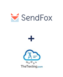 Інтеграція SendFox та TheTexting