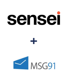 Інтеграція Sensei та MSG91 Інтеграція Sensei та MSG91