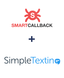 Інтеграція SmartCallBack та SimpleTexting