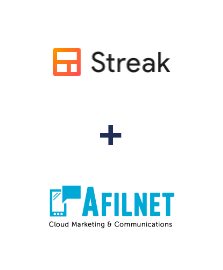 Інтеграція Streak та Afilnet