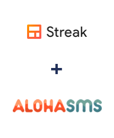 Інтеграція Streak та AlohaSMS Інтеграція Streak та AlohaSMS
