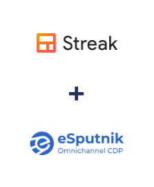 Інтеграція Streak та eSputnik