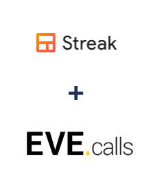 Інтеграція Streak та Evecalls