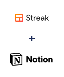 Інтеграція Streak та Notion