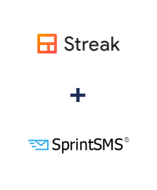 Інтеграція Streak та SprintSMS