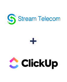 Інтеграція Stream Telecom та ClickUp