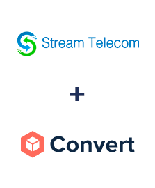 Інтеграція Stream Telecom та ConvesioConvert