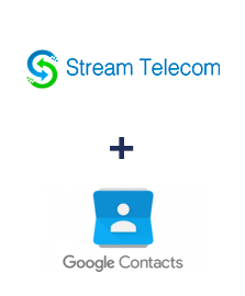 Інтеграція Stream Telecom та Google Contacts