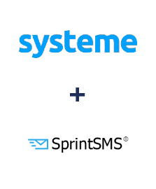 Інтеграція Systeme.io та SprintSMS