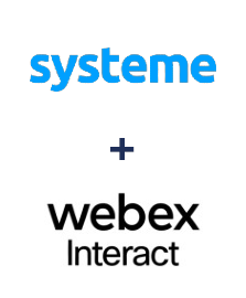 Інтеграція Systeme.io та Webex Interact