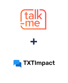 Інтеграція Talk-me та TXTImpact Інтеграція Talk-me та TXTImpact