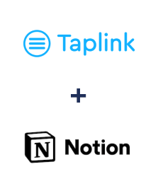 Інтеграція Taplink та Notion Інтеграція Taplink та Notion