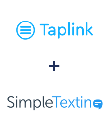 Інтеграція Taplink та SimpleTexting