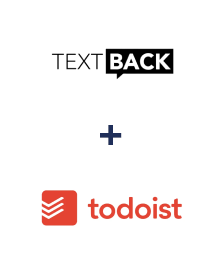 Інтеграція TextBack та Todoist Інтеграція TextBack та Todoist