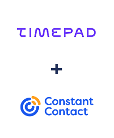 Інтеграція Timepad та Constant Contact