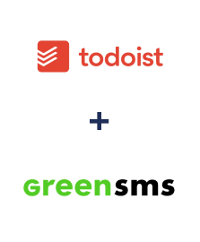 Інтеграція Todoist та GREENSMS Інтеграція Todoist та GREENSMS