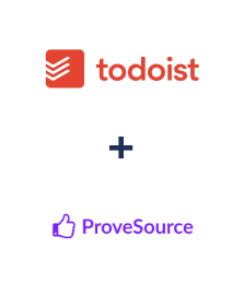 Інтеграція Todoist та ProveSource