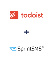 Інтеграція Todoist та SprintSMS