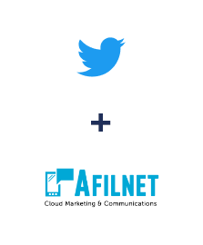 Інтеграція Twitter та Afilnet