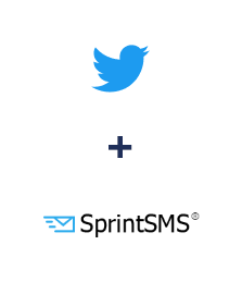 Інтеграція Twitter та SprintSMS