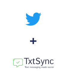 Інтеграція Twitter та TxtSync