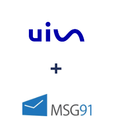 Інтеграція UIS та MSG91 Інтеграція UIS та MSG91