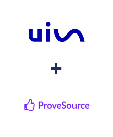 Інтеграція UIS та ProveSource Інтеграція UIS та ProveSource