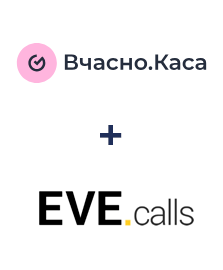 Інтеграція Вчасно.Каса та Evecalls